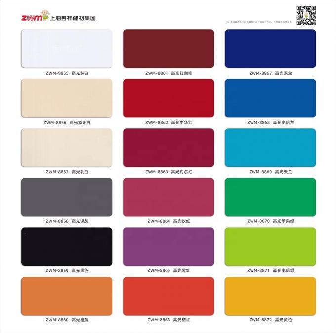 가벼운 무게 ACP 및 다양한 색상 B1 FR PVDF 코팅 건물 및 클래싱을위한 알루미늄 복합판 호텔 하우스 4