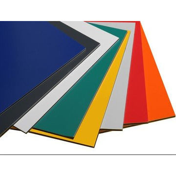 0.03-0.5mm Brushed Finish PVDF 외벽용 알루미늄 패널