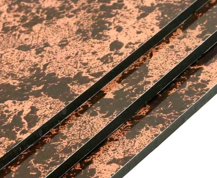 재고 1220*2440mm 대리석 알루미늄 패널 PVDF 코팅, 열 단열 및 UV 저항성 커튼 벽 CE 인증