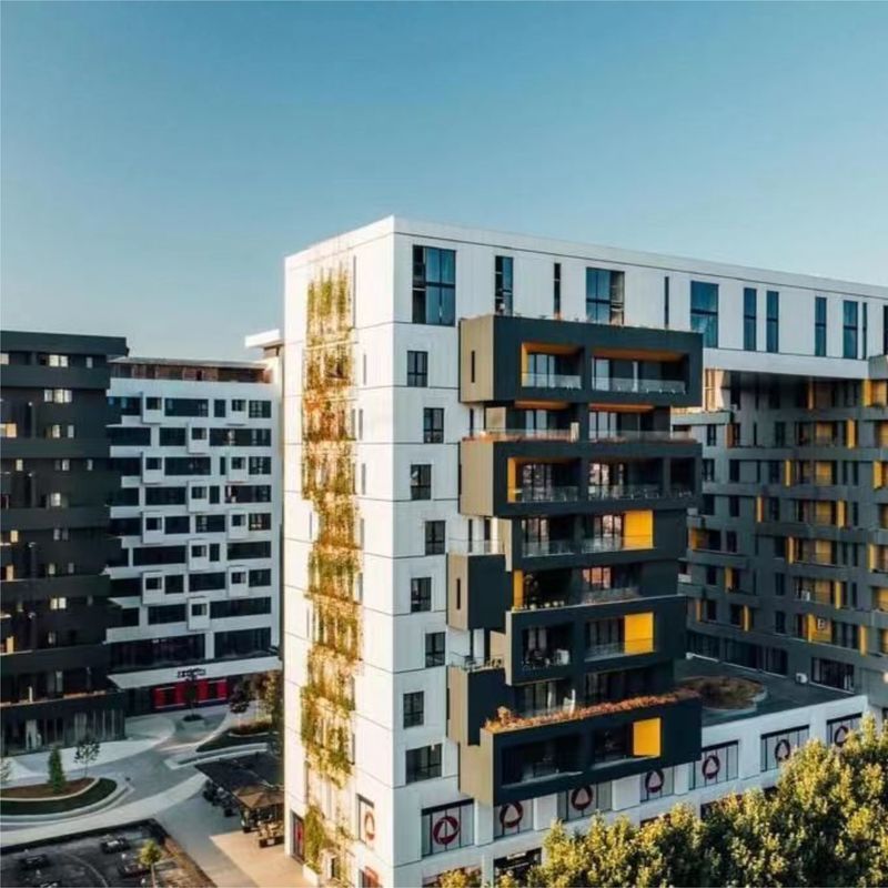 Alucobond 표준 A2 내화성 알루미늄 복합 패널 ACM 4mm, 커튼 월용 경량