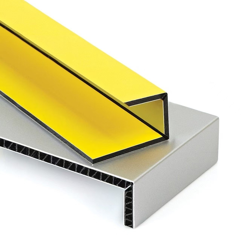 1500*5000*4mm PVDF 알루미늄 복합판 Acm 커튼 벽 및 외관 클레이딩