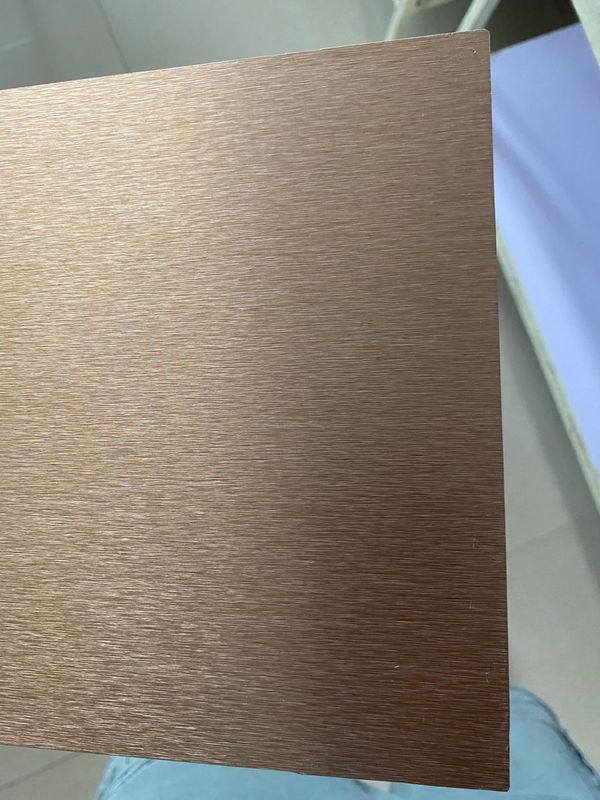 PVDF 알루미늄 복합 패널 나노-PVDF 코팅과 자기 청소 나노미터 페인트