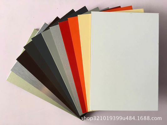 광고 패시아 1250mm 1500mm PVDF ACP 알루코본드 도화 알루미늄 복합판 커튼 벽 윗부분 실내 보호